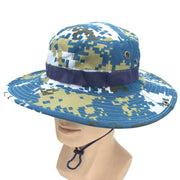 Men's Camouflage Safari Hat - Blue Force Sports