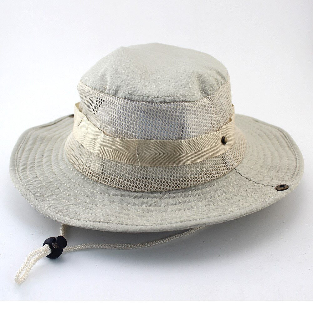 Men's Camouflage Safari Hat - Blue Force Sports