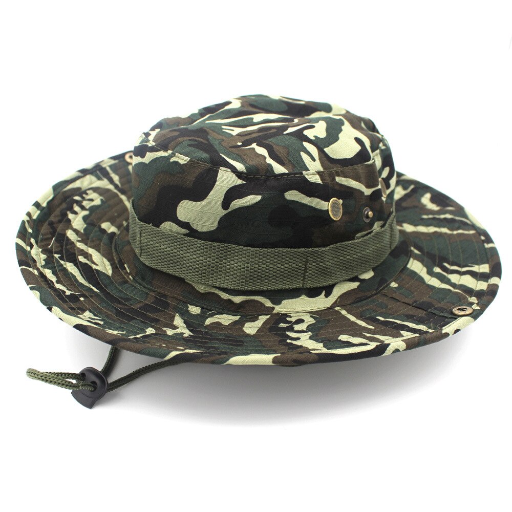 Men's Camouflage Safari Hat - Blue Force Sports