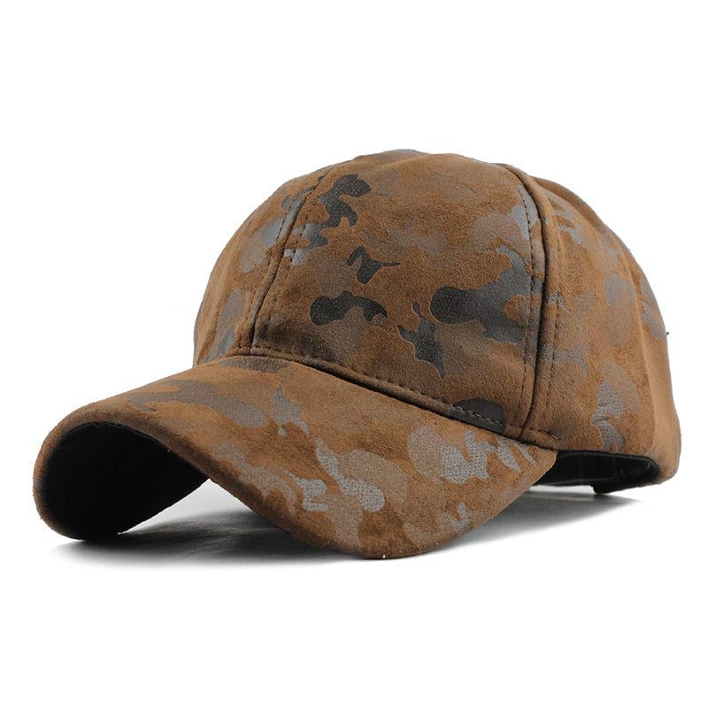 Cute Comfortable Camouflage Cotton Unisex Cap - Blue Force Sports