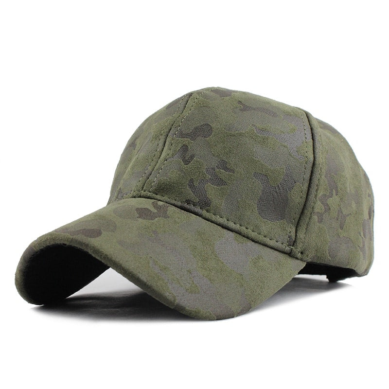 Cute Comfortable Camouflage Cotton Unisex Cap - Blue Force Sports