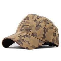 Cute Comfortable Camouflage Cotton Unisex Cap - Blue Force Sports