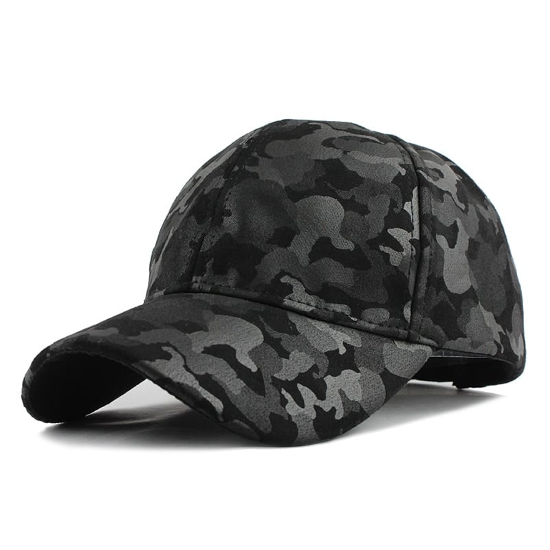 Cute Comfortable Camouflage Cotton Unisex Cap - Blue Force Sports