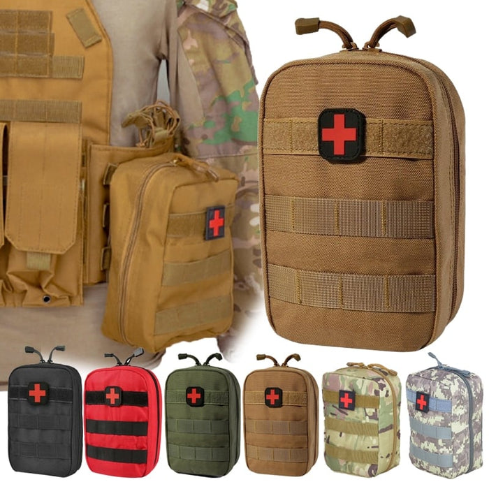 Camping Survival First Aid Bag - Blue Force Sports