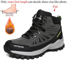 Men's Winter Outdoor Hiking Boots - Blue Force Sports