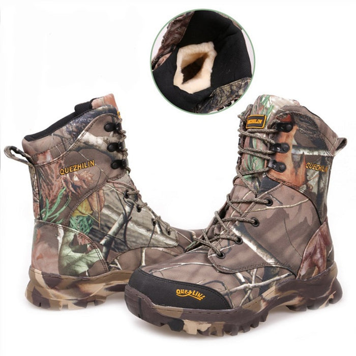 High Quality Comfortable Wear-Resistant Camouflage Hiking Boots - Blue Force Sports