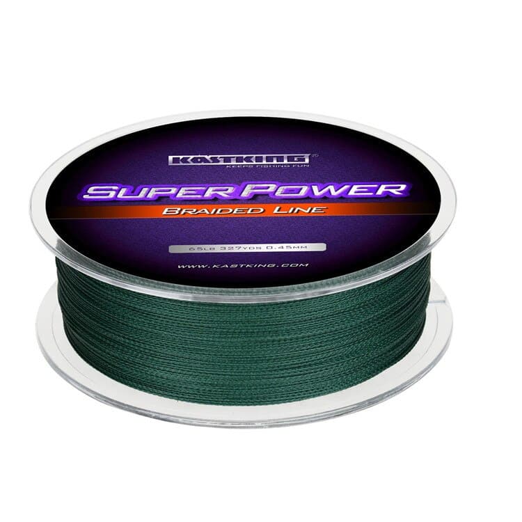 Solid Color 4-Strand Braided Fishing Line - Blue Force Sports