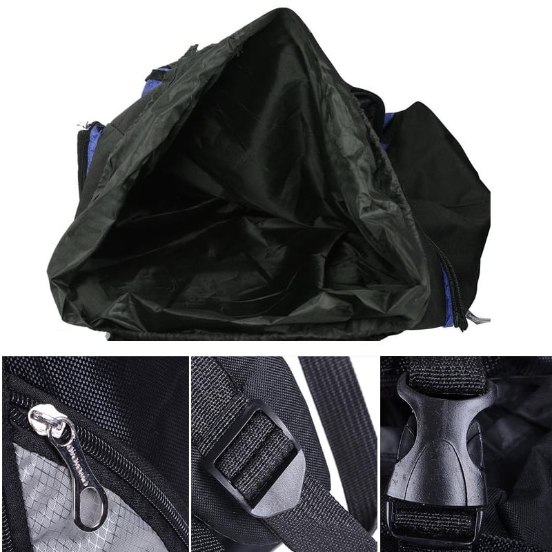 100L Large Capacity Outdoor Backpacks - Blue Force Sports