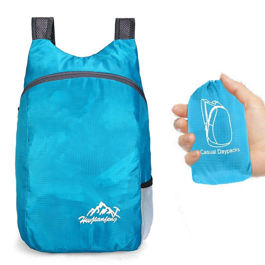 Folding Unisex Backpack for Camping - Blue Force Sports
