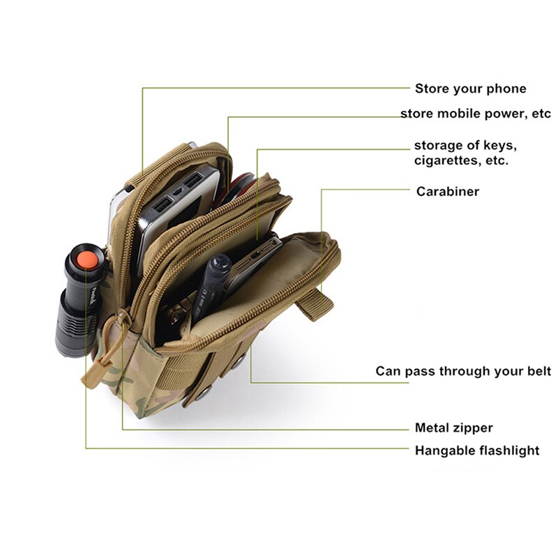 Outdoor Military Waterproof Tactical Bag - Blue Force Sports