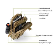 Outdoor Military Waterproof Tactical Bag - Blue Force Sports