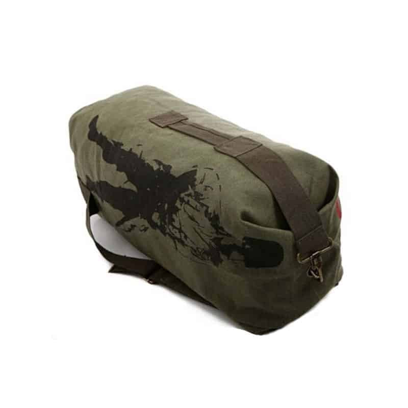 High Quality Multifunctional Durable Canvas Travel Backpack - Blue Force Sports