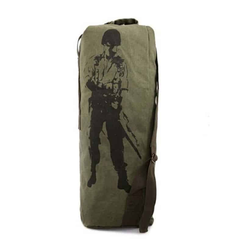 High Quality Multifunctional Durable Canvas Travel Backpack - Blue Force Sports