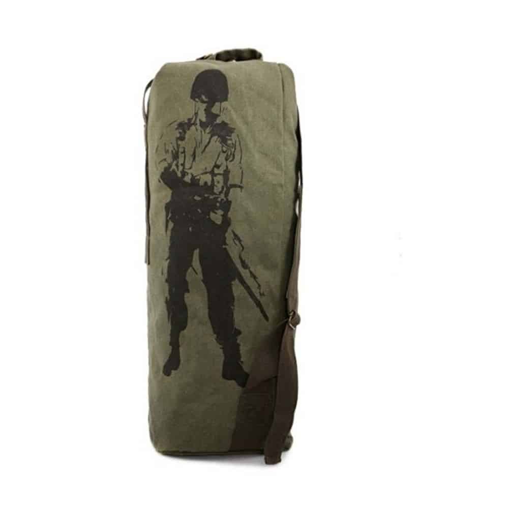 High Quality Multifunctional Durable Canvas Travel Backpack - Blue Force Sports