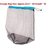 Useful Multifunctional Ultralight Meshy Camping Storage Bag - Blue Force Sports