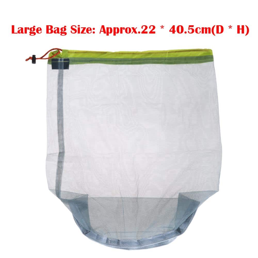 Useful Multifunctional Ultralight Meshy Camping Storage Bag - Blue Force Sports