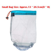 Useful Multifunctional Ultralight Meshy Camping Storage Bag - Blue Force Sports