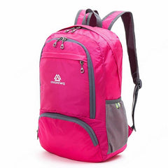 Foldable Nylon Waterproof Climbing Backpack - Blue Force Sports