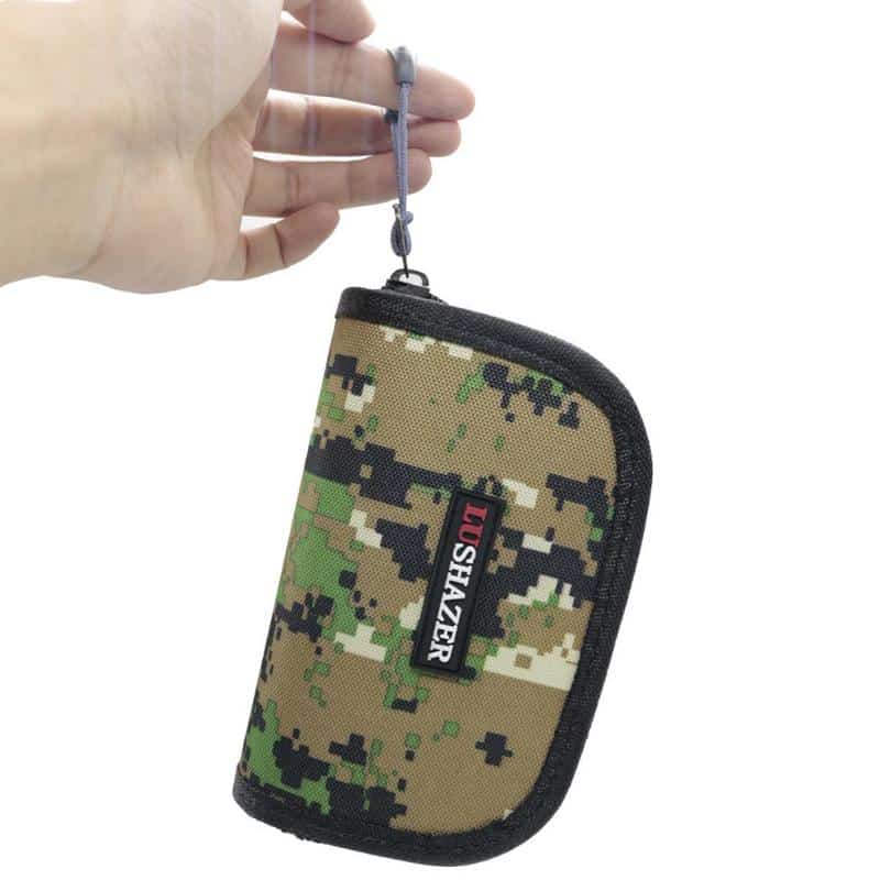Compact Camouflage Fishing Lures Bag