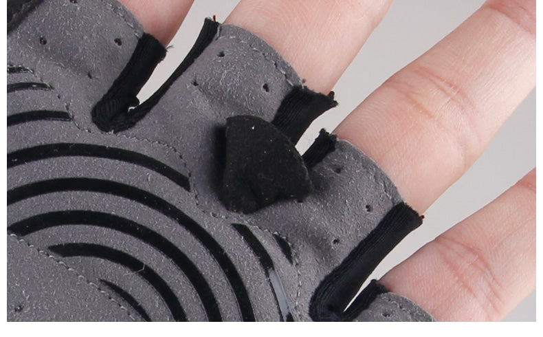 Half Finger Bike Gloves - Blue Force Sports