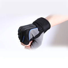 Half-Finger Workout Gloves - Blue Force Sports