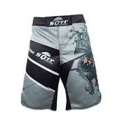 Men's Japanese Style Gray Sports Shorts - Blue Force Sports