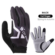 Half Finger Bike Gloves - Blue Force Sports