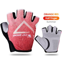 Half Finger Bike Gloves - Blue Force Sports