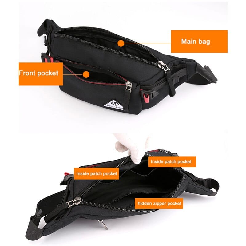 Waterproof Casual Waist Bag - Blue Force Sports