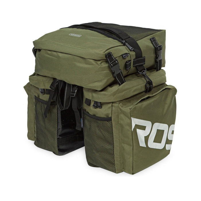 Multifunction 37L Mountain Bike Rack Bag - Blue Force Sports