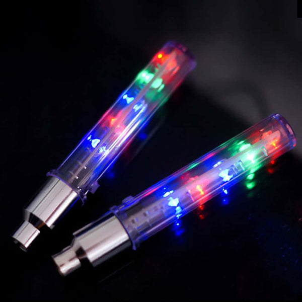 Decorative Bicycle Wheel LED Flash Lights with Batteries Inside - Blue Force Sports