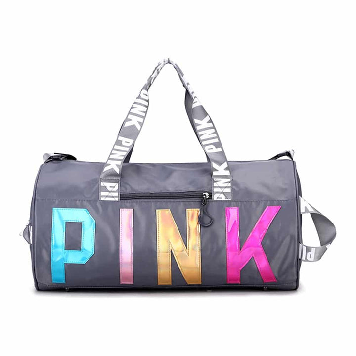 Holographic Pink Gym Bag - Blue Force Sports