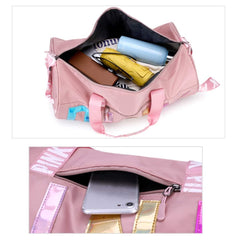 Holographic Pink Gym Bag - Blue Force Sports