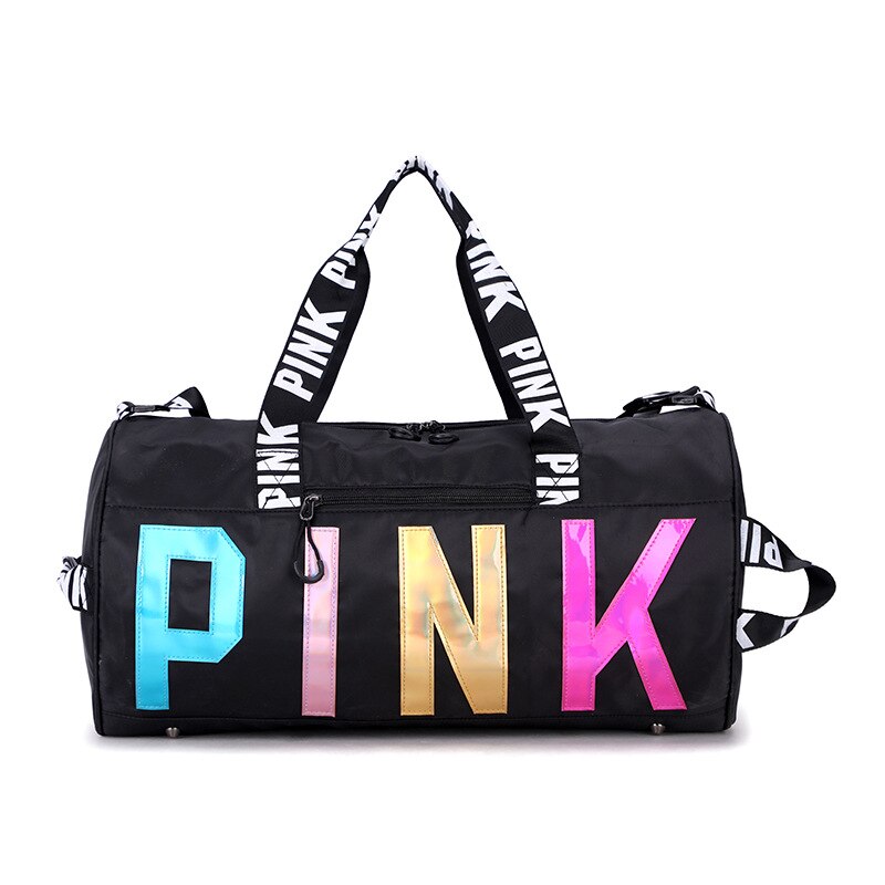 Holographic Pink Gym Bag - Blue Force Sports