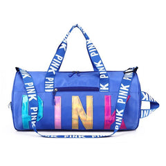 Holographic Pink Gym Bag - Blue Force Sports