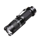 Waterproof Zoomable Bicycle LED Flashlight with Adjustable Focus - Blue Force Sports