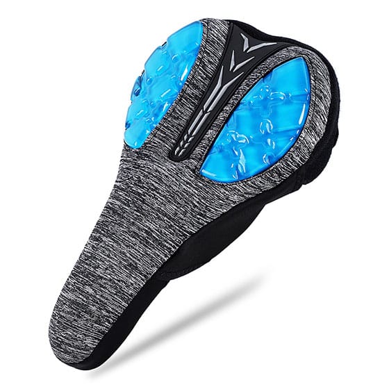 3D Design Silicon Bicycle Saddle Cover - Blue Force Sports