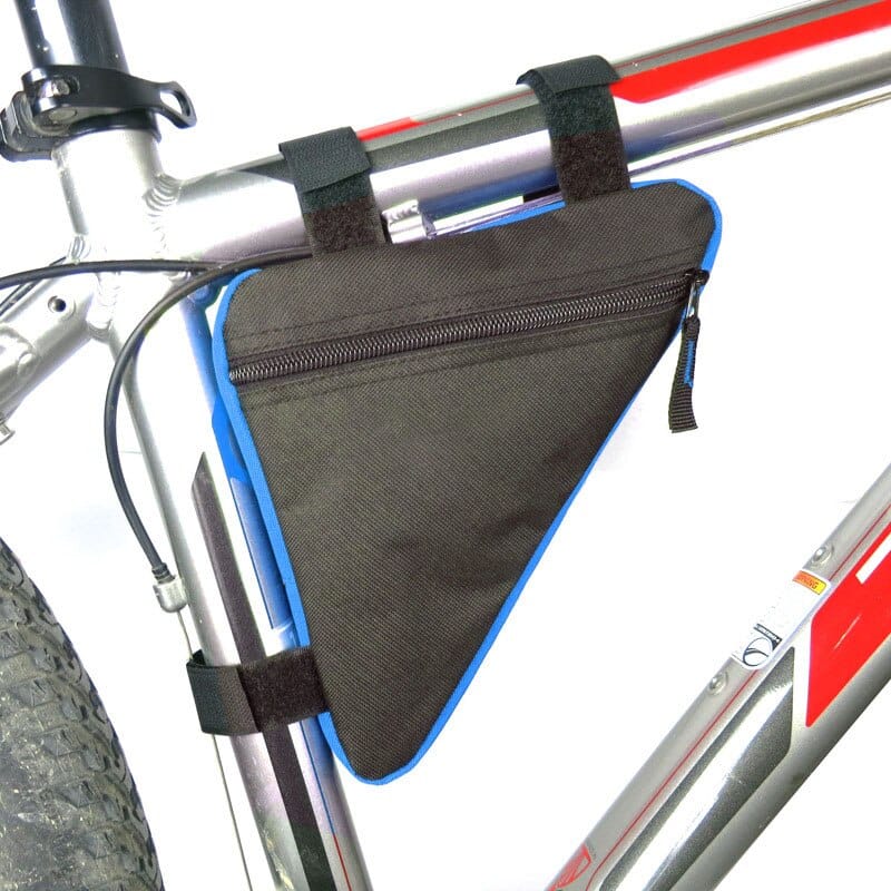 Triangular Bicycle Frame Bag - Blue Force Sports