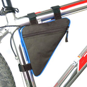 Triangular Bicycle Frame Bag - Blue Force Sports