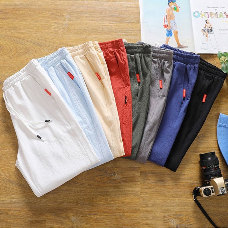 Men's Casual Cotton Shorts - Blue Force Sports