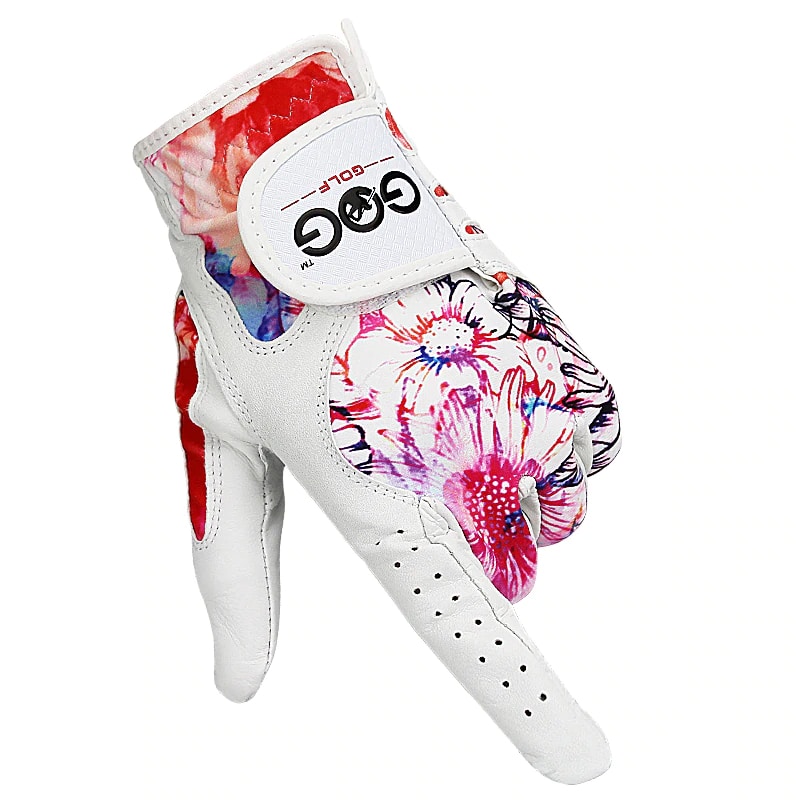 Floral Pattern Golf Gloves - Blue Force Sports