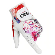 Floral Pattern Golf Gloves - Blue Force Sports
