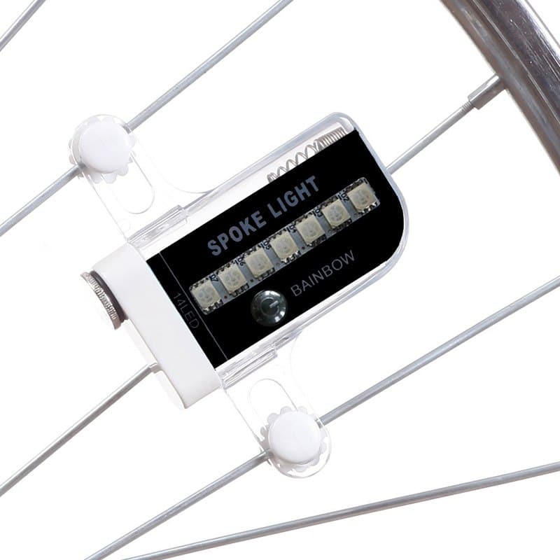 Water-Resistant Durable Colorful 14 LED Bicycle Wheel Light - Blue Force Sports