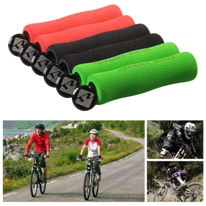 Bicycle Handlebar Grips Covers 2 pcs Set - Blue Force Sports