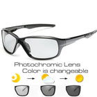 Sport Photochromic Polarized Cycling Glasses - Blue Force Sports