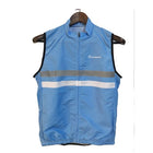 Professional Quick-Drying Windproof Reflective Men’s Cycling Vest - Blue Force Sports