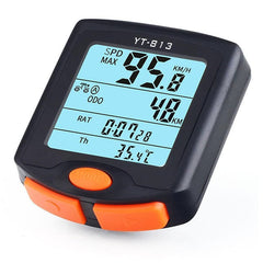 Compact Black ABS Bicycle Computer
