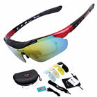 5 Lenses Outdoor Cycling Glasses - Blue Force Sports
