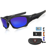 Unisex UV400 Anti-Glare Polarized Sport Sunglasses - Blue Force Sports
