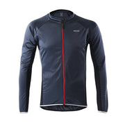 Men's Long & Short Sleeve Cycling Jersey with Zipper - Blue Force Sports